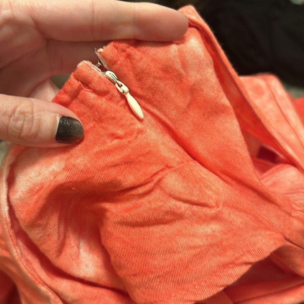 NWOT Attic Salt Dress Britney Knot Tie Dye - Picture 5 of 5